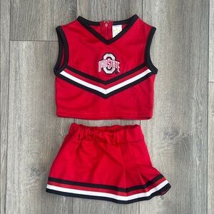 Ohio State Toddler Cheerleader Costume - Red and Black